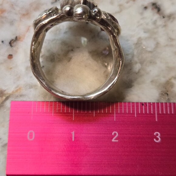 Millie Savage Moonstone Ring - Picture 5 of 6